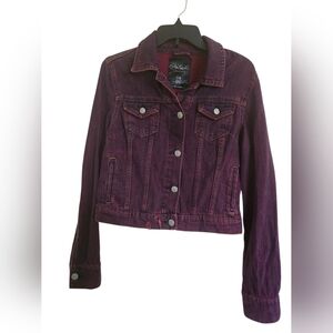 Aeropostale Deep Purple Jean Jacket